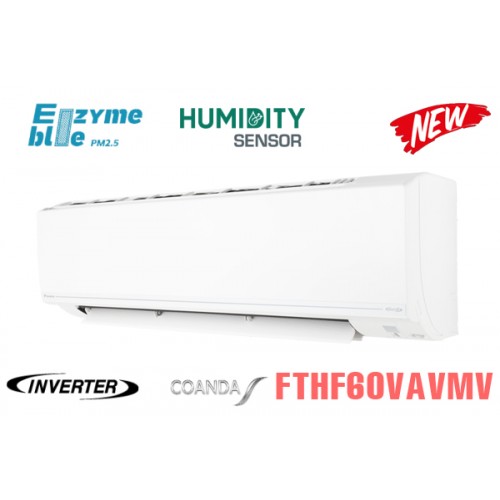 Điều hòa Daikin 2 chiều 21000BTU inverter gas R32 FTHF60VAVMV Điều hòa Daikin 2 chiều 21000BTU inverter gas R32 FTHF60VAVMV